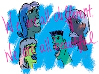 we're all different we're all the same